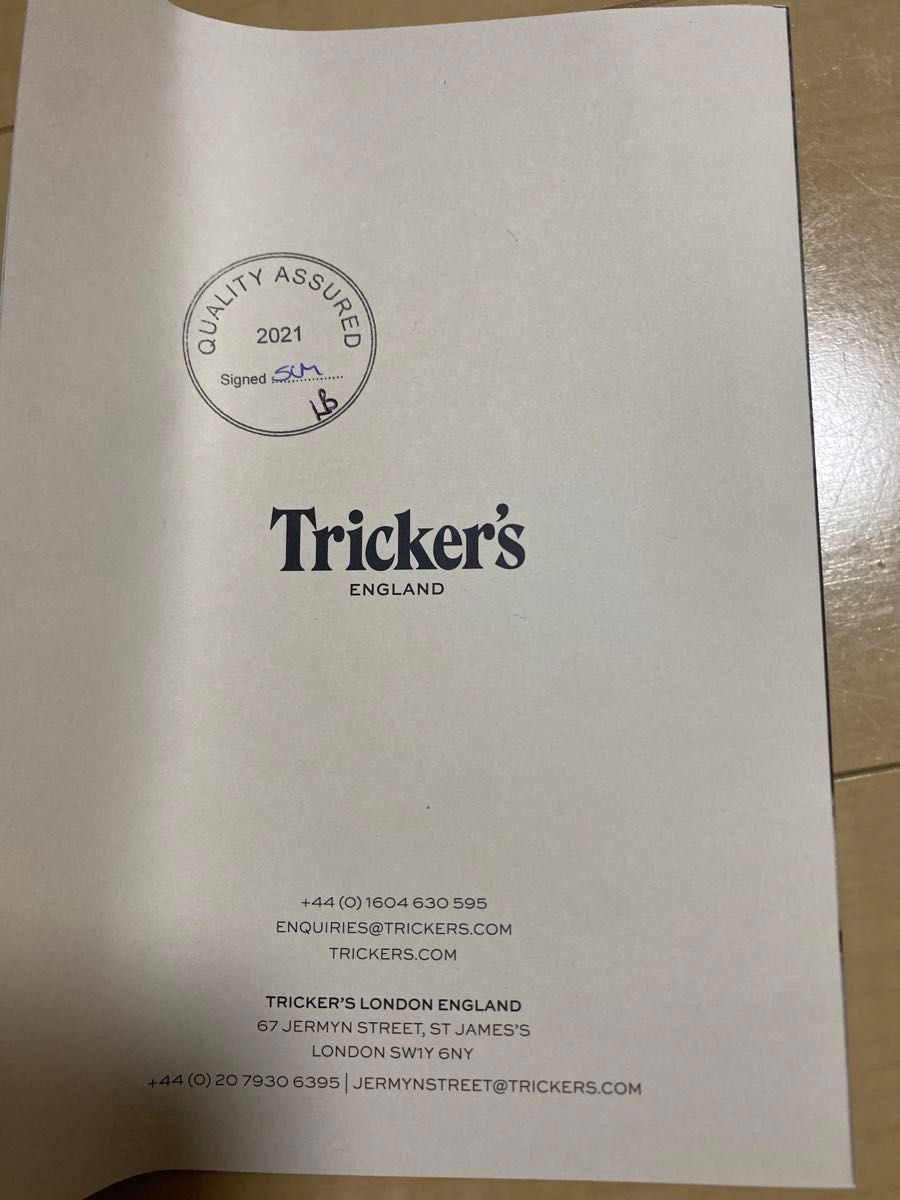 【TRICKER'S 】バートン BOURTON 5633