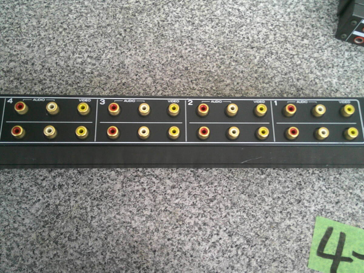 4-15 TEAC/TASCAM patch bay AV patch PB-V10/PD-32P set sale week-day only direct pickup possible 