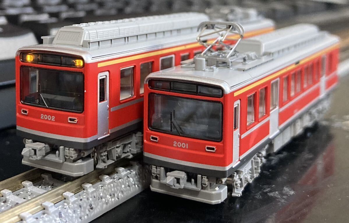 美品 TOMIX 98007 箱根登山鉄道 2000形 サン・モリッツ号 レーティッシュ塗装 動力あり 3の画像1