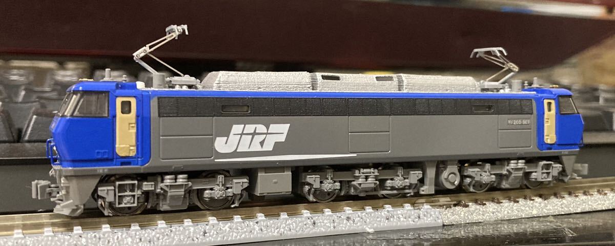 加工品 KATO EF200 901 試作車 新塗装(JR貨物 東海道本線)_画像2