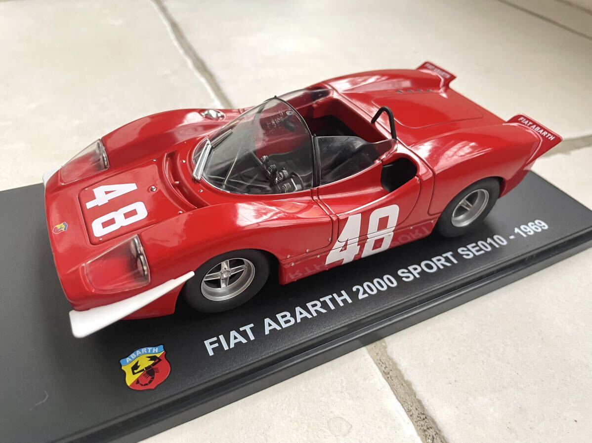 1/24 FIAT ABARTH 2000 Sports SE010 ハイグレード企画Italy achette 特別企画品 アバルト2000 フルカラー解説書 ハードケース付き未開封の画像1