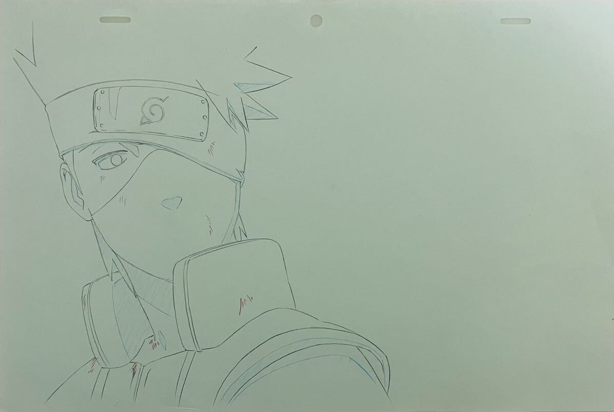 ナルト NARUTO カカシ 原画4枚セットの画像1