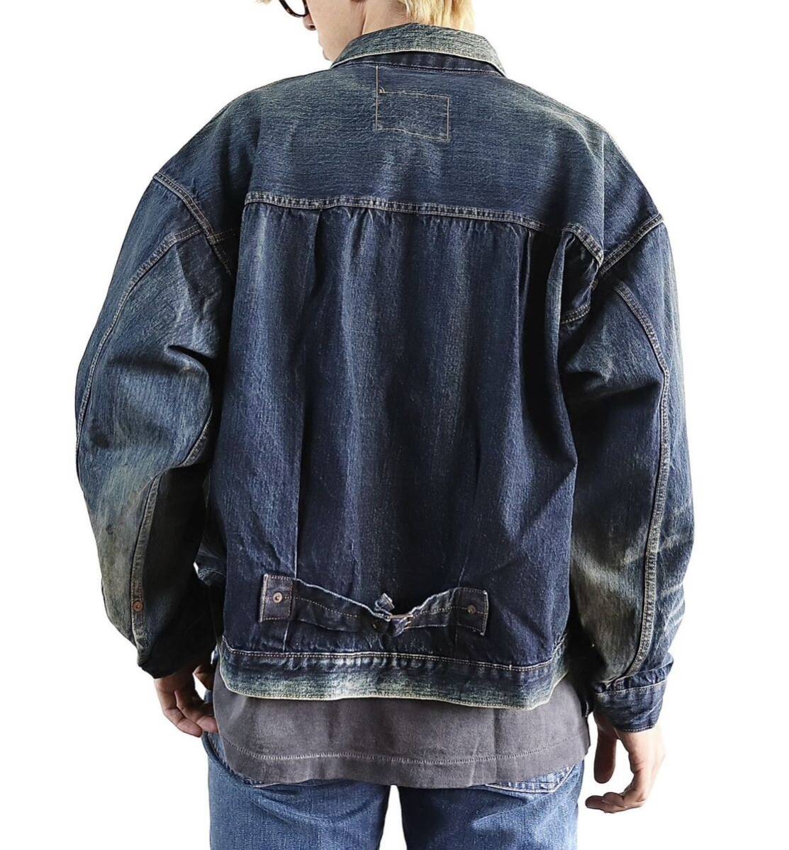 SAINT M×××××× セントマイケル24SS ベルベルジンコラボデニムジャケット FIRST DENIM JACKET(SM-YS8-0000-C72)BLUE Lサイズ_画像10