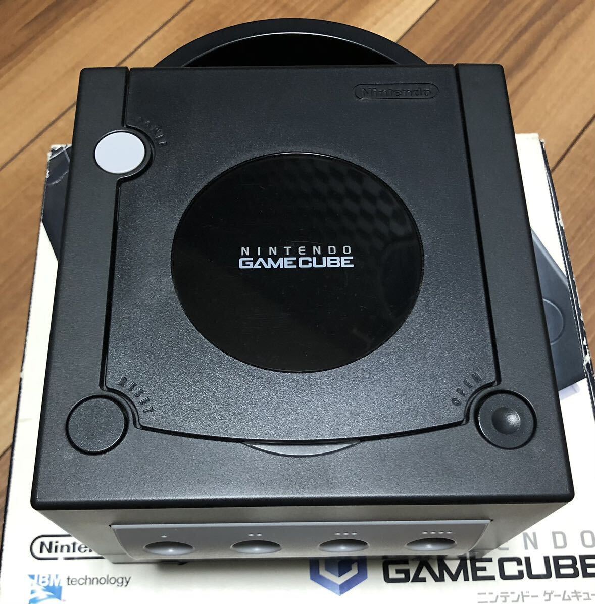 ゲームキューブ 任天堂 ブラック DOL 001 美品 訳あり現状品Nintendo GAMECUBE ニンテンドー の画像2