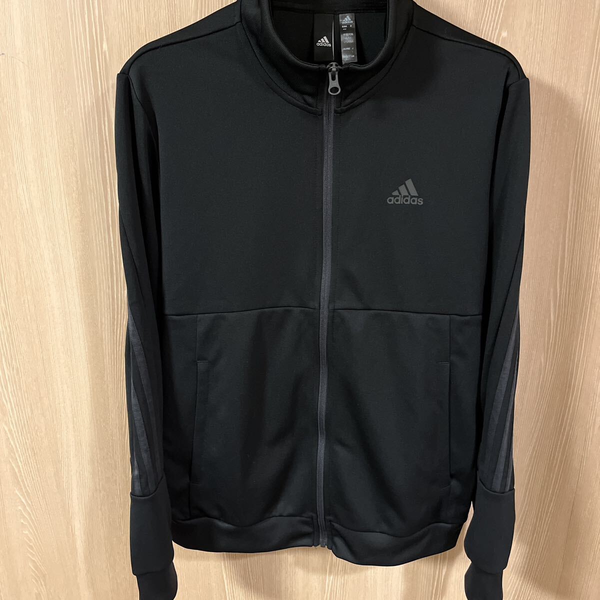 ◆極美品◆adidas ジャージ セットアップ ブラック　サイズ上下L