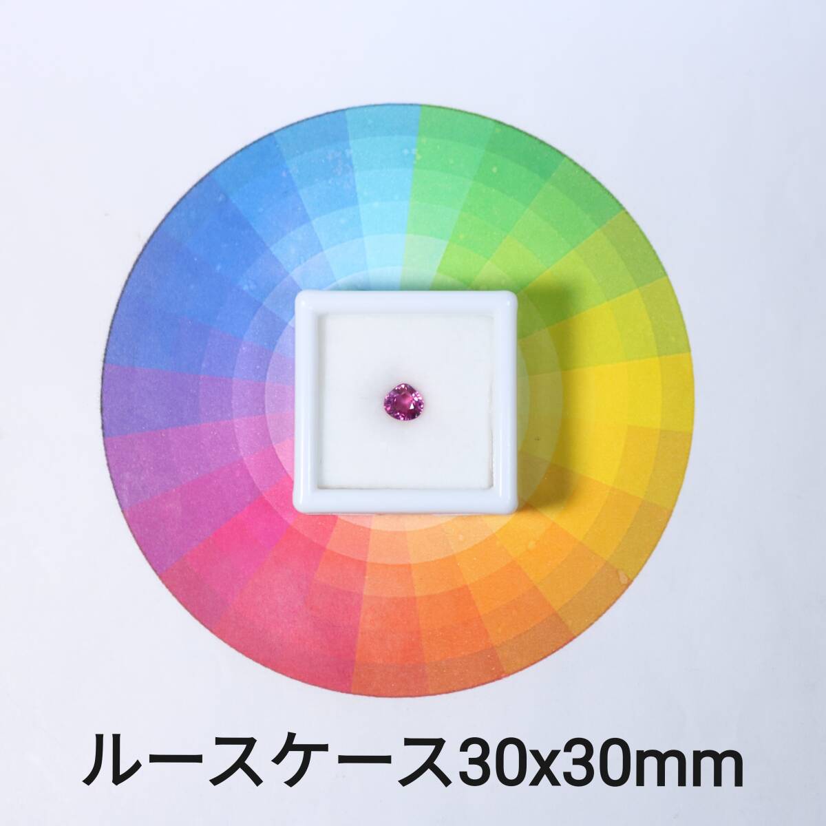 天然ロードライトガーネット 0.688ct【A285】ソーティング付き_画像5