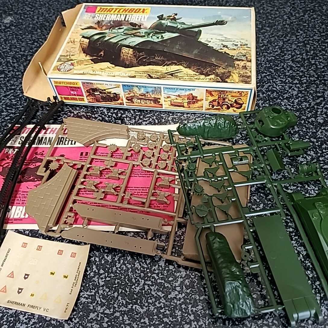 貴重！ MATCHBOX社２COLOUR KIT3両まとめて 1/76 SHERMAN FIREFLY・JAGD PANTHER・PzKw-V Ausf-G PANTHER シャーマン ヤークトパンサー_画像3