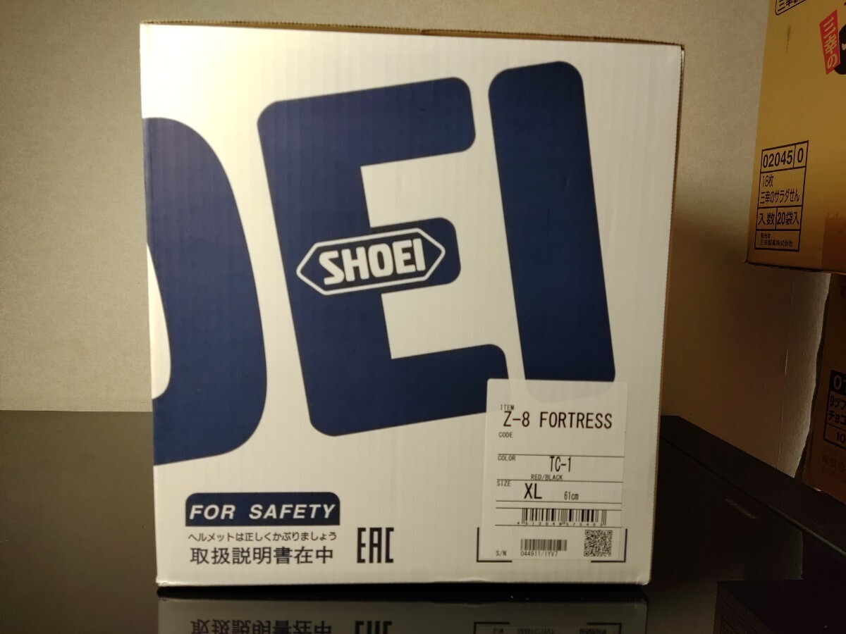  SHOEI Z-8 FORTRESS TC-1 XLサイズ フルフェイスヘルメット 新品 未使用品の画像4