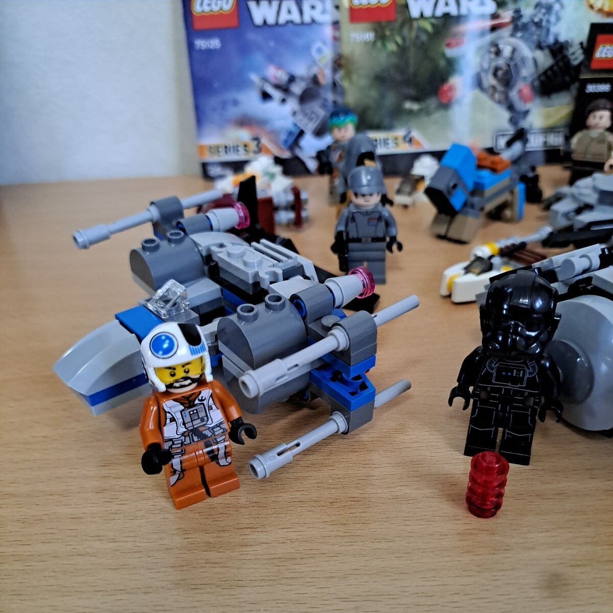LEGO レゴ 75125 STAR WARS スター・ウォーズ マイクロファイター 反乱軍Xウィング・ファイター 75184 カレンダー 75161 TIEストライカーの画像2