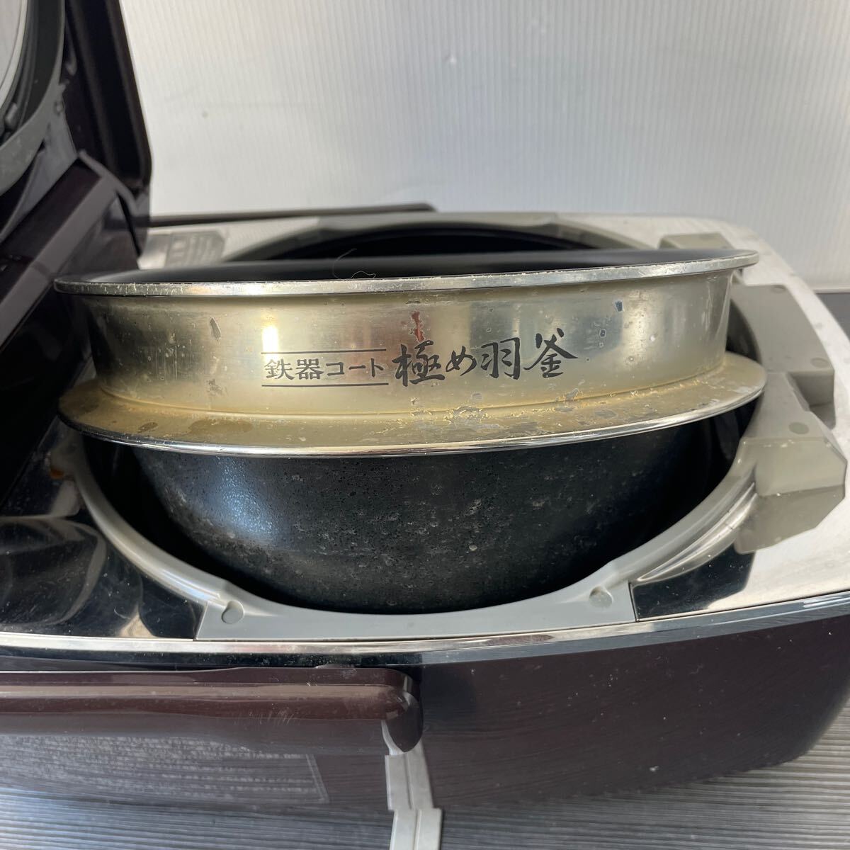 NW-AA10 ZOJIRUSHI 象印 圧力 IH 炊飯器 炊飯ジャー 5合炊き 通電確認済み の画像10