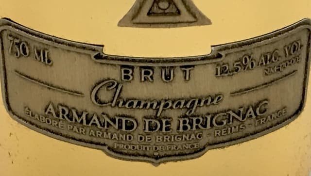 ARMAND DE BRIGNAC BRUT GOLD アルマンド ブリニャック ブリュット ゴールド シャンパーニュ 750ml 12.5% 化粧箱ケースあり_アルマンド ブリニャック ゴールド4
