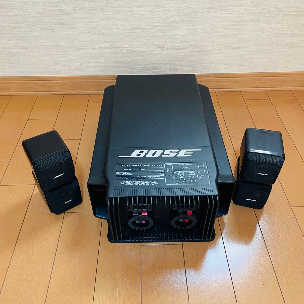 BOSE ACOUSTIMASS スピーカーシステム 501Zの画像1