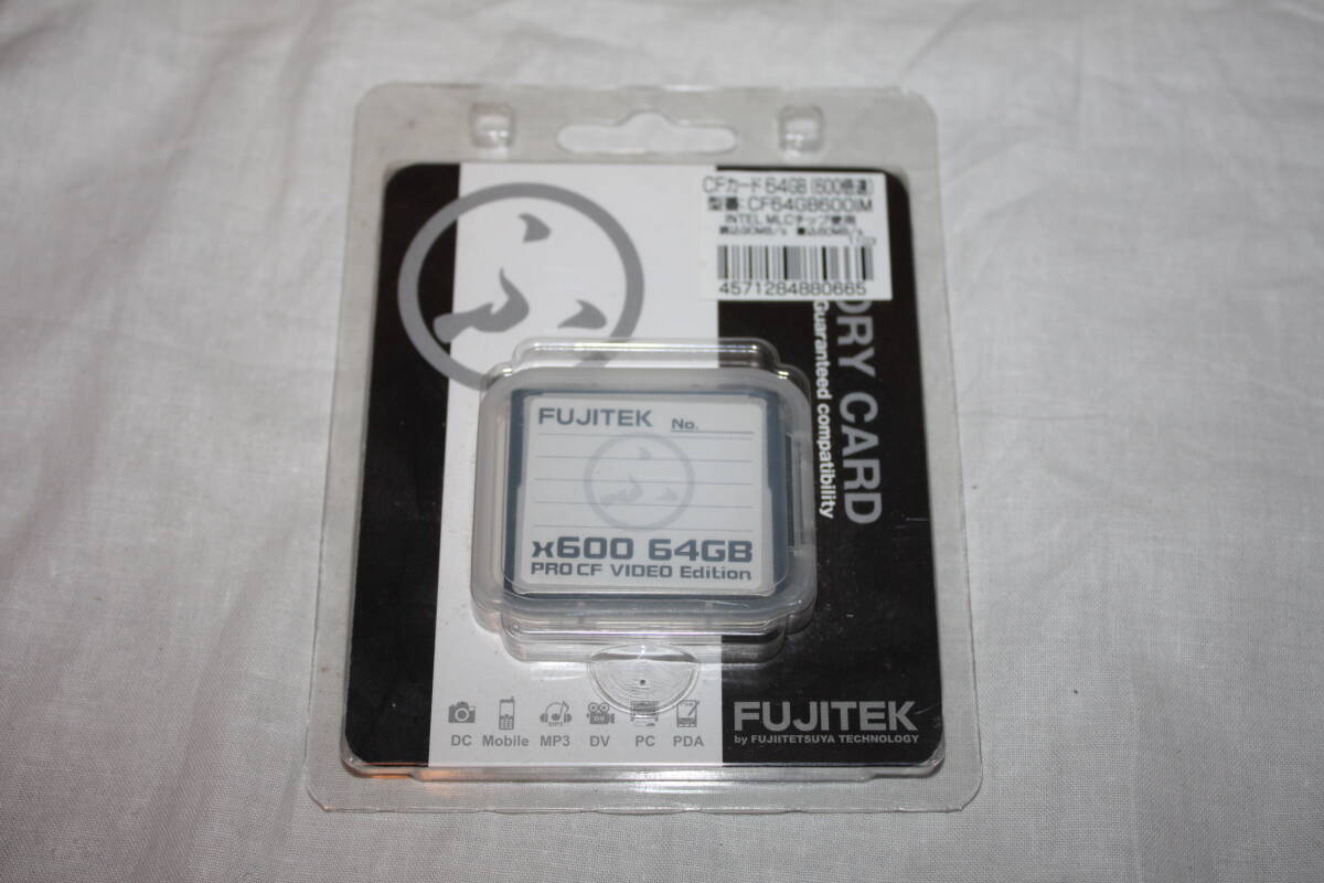送料無料! FUJITEK CF64GB600IM 新品 CFカード(64GB、600倍速 送料無料! FUJITEK CF64GB600IM 新品 CFカード(64GB、600倍速