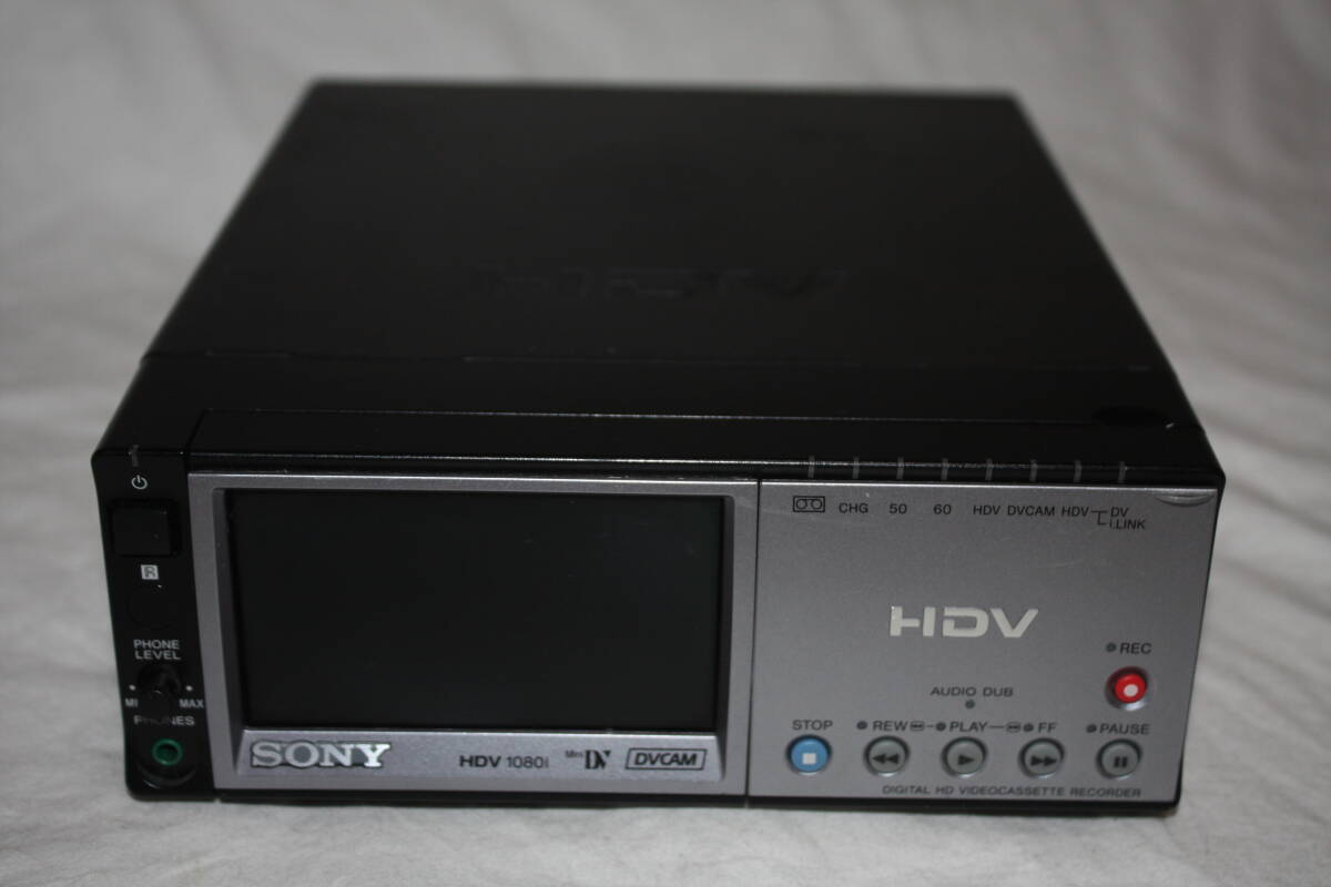 SONY　HVR-M10J　希少！正常動作品 HDV業務用レコーダー （検索：SONY、PXW-、PMW-、HDR-、HXR-、HVR-、GV-HD700）_画像2