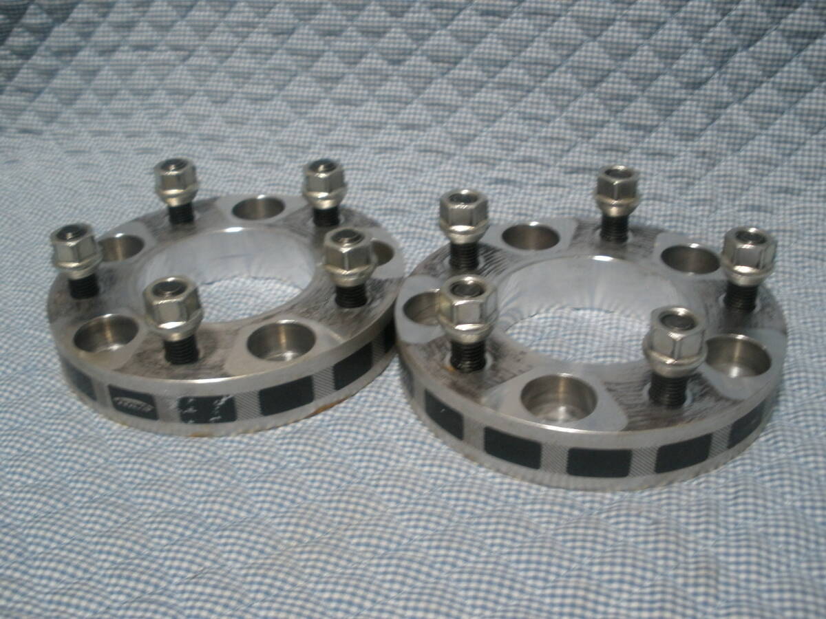 KICS ワイトレ 2枚 25mm PCD114.3 P1.5 5H 17HEX ハブリング67mm付 協永産業 ワイドトレッドスペーサー キックス マツダ 日産の画像3