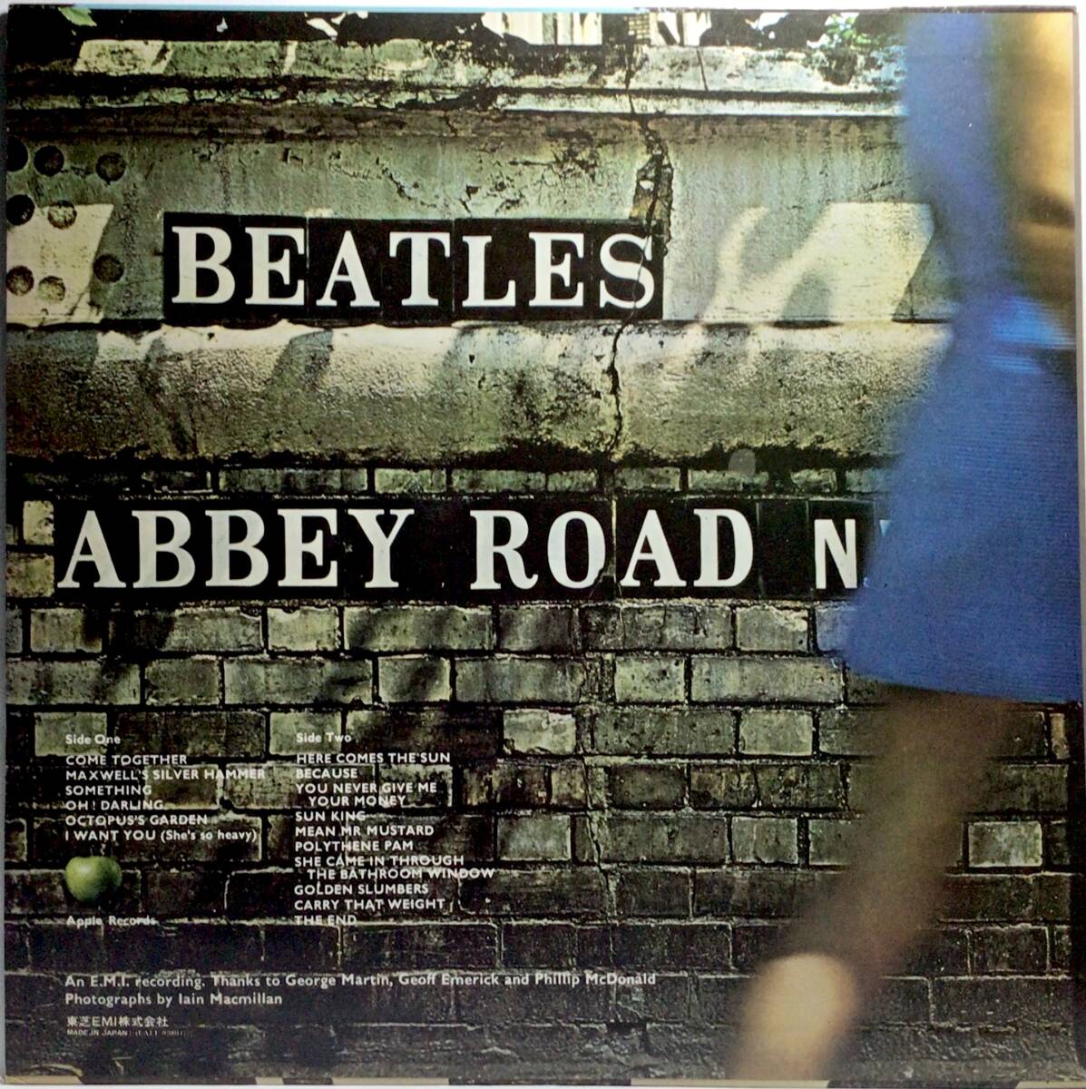 【日LPプロユース】 ザ・ビートルズ THE BEATLES アビイ・ロード ABBEY ROAD 1978 PRO-USE SERIES LPレコード EALF-97001 シリーズ 試聴済_画像2