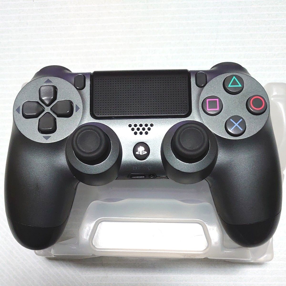 PS4ワイヤレスコントローラー　スチール・ブラック