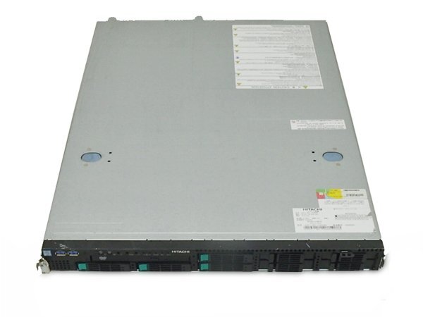 ■○ HITACHI GUF111BN-1TNADN0 Xeon E3-1270 V6 3800MHz/メモリ 16GB/HDD 600GB×4 SAS 2.5/OS無し BIOS確認の画像1