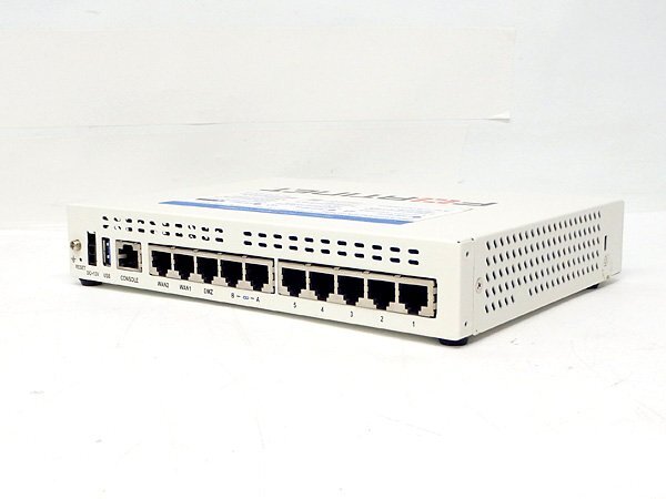 ＃ライセンス2025/09/19 Fortinet/フォーティネット Fortigate-60F FG-60F ACアダプタ付属 初期化済の画像2