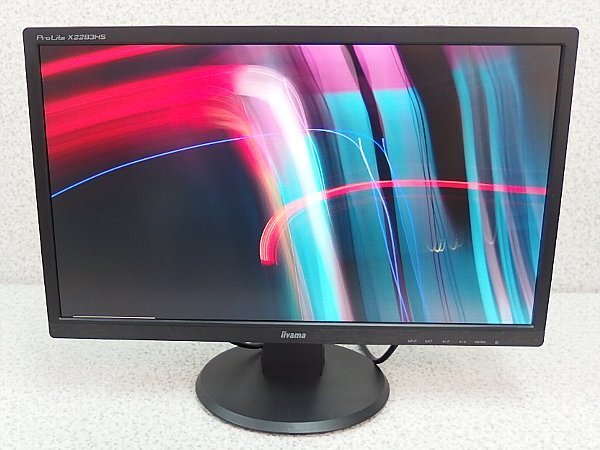 ■※f 【セール価格にて販売中!】 iiyama ProLite X2283HS-B3 21.5型液晶モニター DisplayPort/HDMI/D-Sub 動作確認_画像1