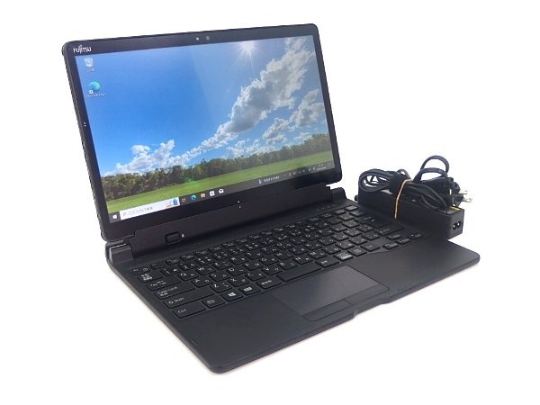 ■※ 【タッチパネル搭載】 富士通/FUJITSU タブレットPC ARROWS Tab Q738/SB Corei5-7300U/メモリ4GB/SSD128GB/Win10/無線 動作確認