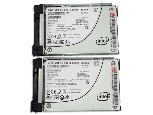 ■○ SSD 200GB×2/RAM 64GB NEC Express5800/R120g-1E N8100-2428Y E5-2630 V4 2200MHz×2基/BIOS起動確認済の画像6