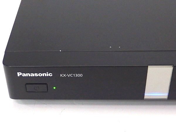 ■○ Panasonic パナソニック ビデオ会議システム HDコム 本体 KX-VC1300J+マイク KX-VCA001 Windows/iOS/Android 対応 カメラ欠品の画像2
