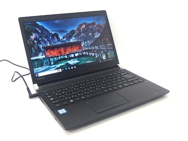 ■※ TOSHIBA/東芝 ノートPC dynabook R73/B Corei5-6300U/メモリ8GB/SSD256GB/無線/Bluetooth/Win11 動作確認 バッテリーNGの画像1