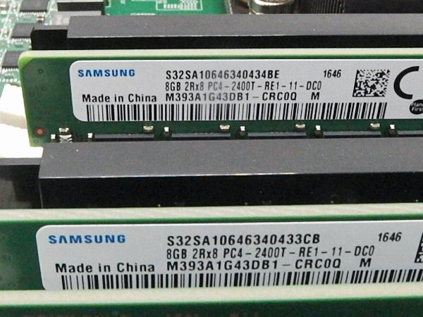 ■○ SSD 200GB×2/RAM 64GB NEC Express5800/R120g-1E N8100-2428Y E5-2630 V4 2200MHz×2基/BIOS起動確認済み_画像5