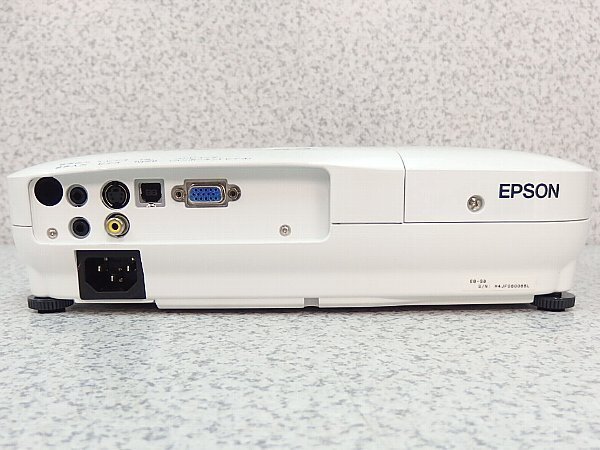 ■βf EPSON/エプソン【EB-S8】会議の必須アイテム プロジェクター 2500lm 3LCD方式 ランプ使用時間 592h/12h 動作確認済【0417-04】_画像7