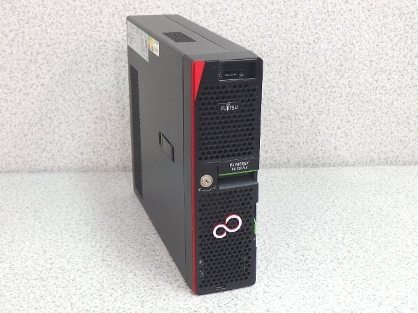 ■○ FuJitsu PRIMERGY TX 1320 M3 PS1320/PYT1323T2S Xeon Ｅ3-1220 Ｖ6 3.00GHz/HDD 無し/メモリ 8GB/OS無し/BIOS起動の画像1