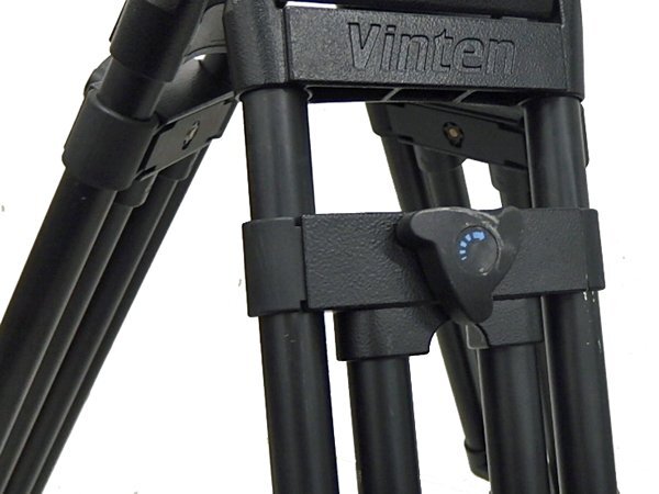 ■○ Vinten ハイビジョン ビデオ三脚 パーツの伸縮、ロック確認済の画像4