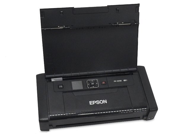 ■○ EPSON/エプソン PX-S05B A4 インクジェット モバイルプリンター Wi-Fi搭載 Hi-Speed USB 動作確認済みの画像6