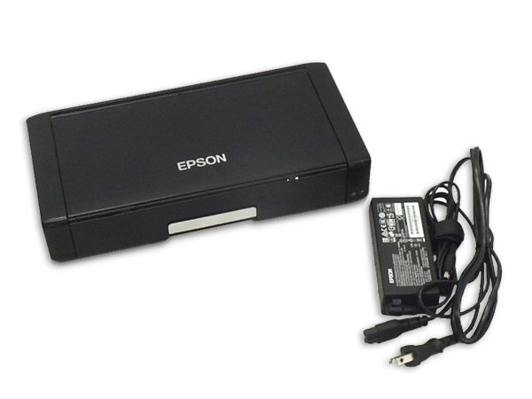 ■○ EPSON/エプソン PX-S05B A4 インクジェット モバイルプリンター Wi-Fi搭載 Hi-Speed USB 動作確認OKの画像1