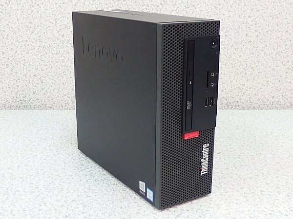 ■※f 【SSD搭載で作業効率UP】 Lenovo/レノボ PC ThinkCentre M720e Corei5-8400/メモリ8GB/SSD256GB/DVDマルチ/Win11 動作確認の画像1