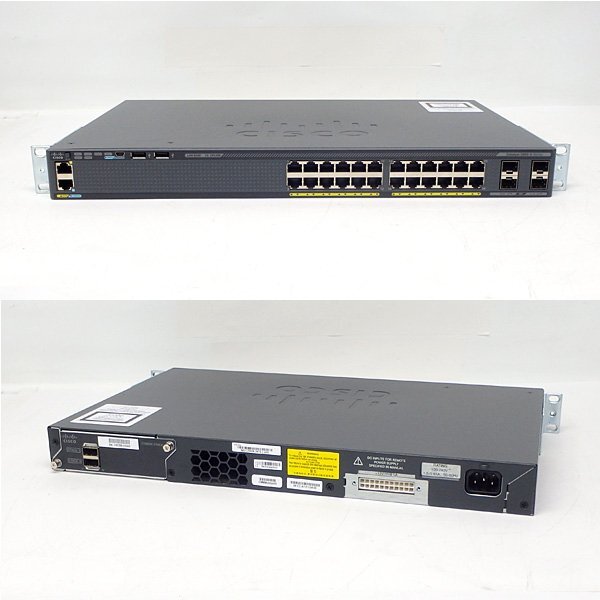 ＃Cisco/シスコ Catalyst2960-Xシリーズスイッチ WS-C2960X-24TS-L 初期化済みNo.4の画像2
