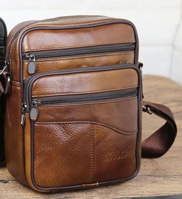  популярный новый товар! натуральная кожа сумка сумка на плечо одиночный сумка на плечо телячья кожа сумка на плечо мужской сумка 