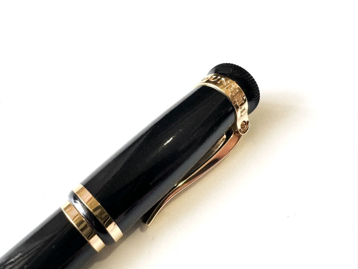 高級 Dunhill ダンヒル センチュリーマン ボールペン ブラック ゴールド 黒 万年筆の画像2