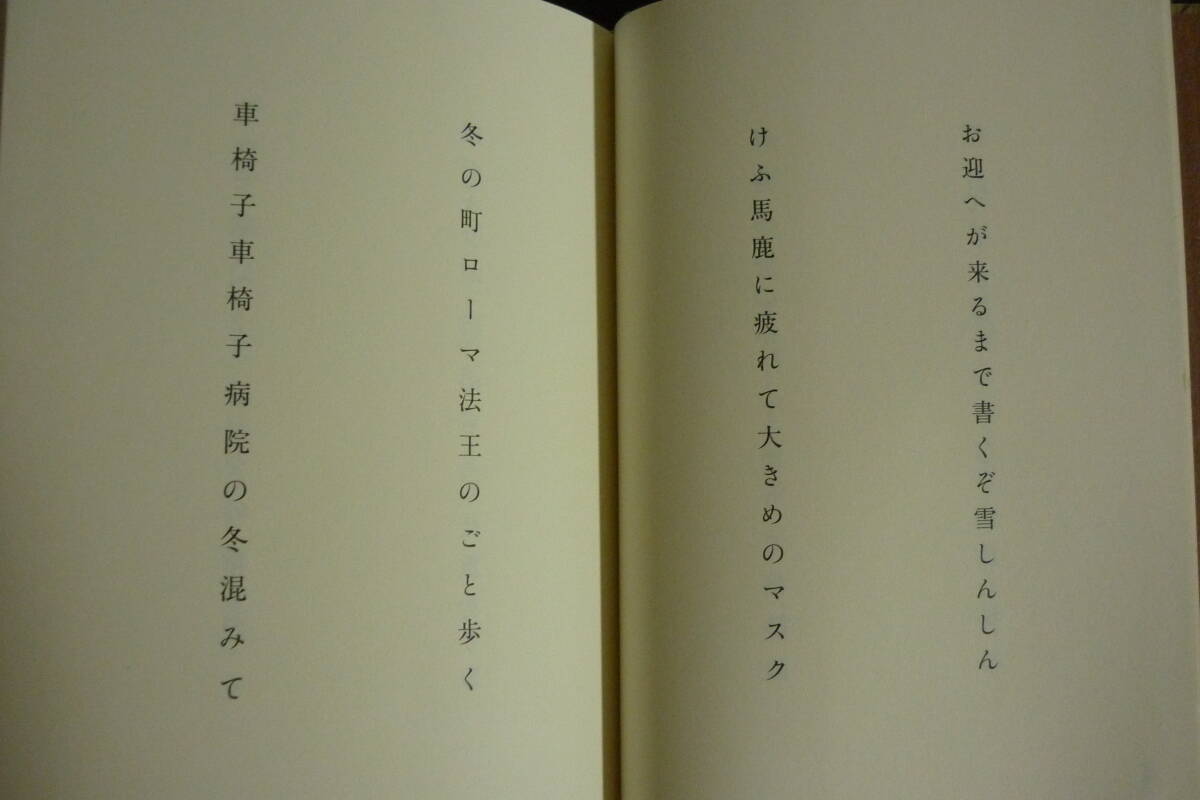 【角川俳人叢書】　大牧広／句集『地平』2016、カバー帯附美_画像4