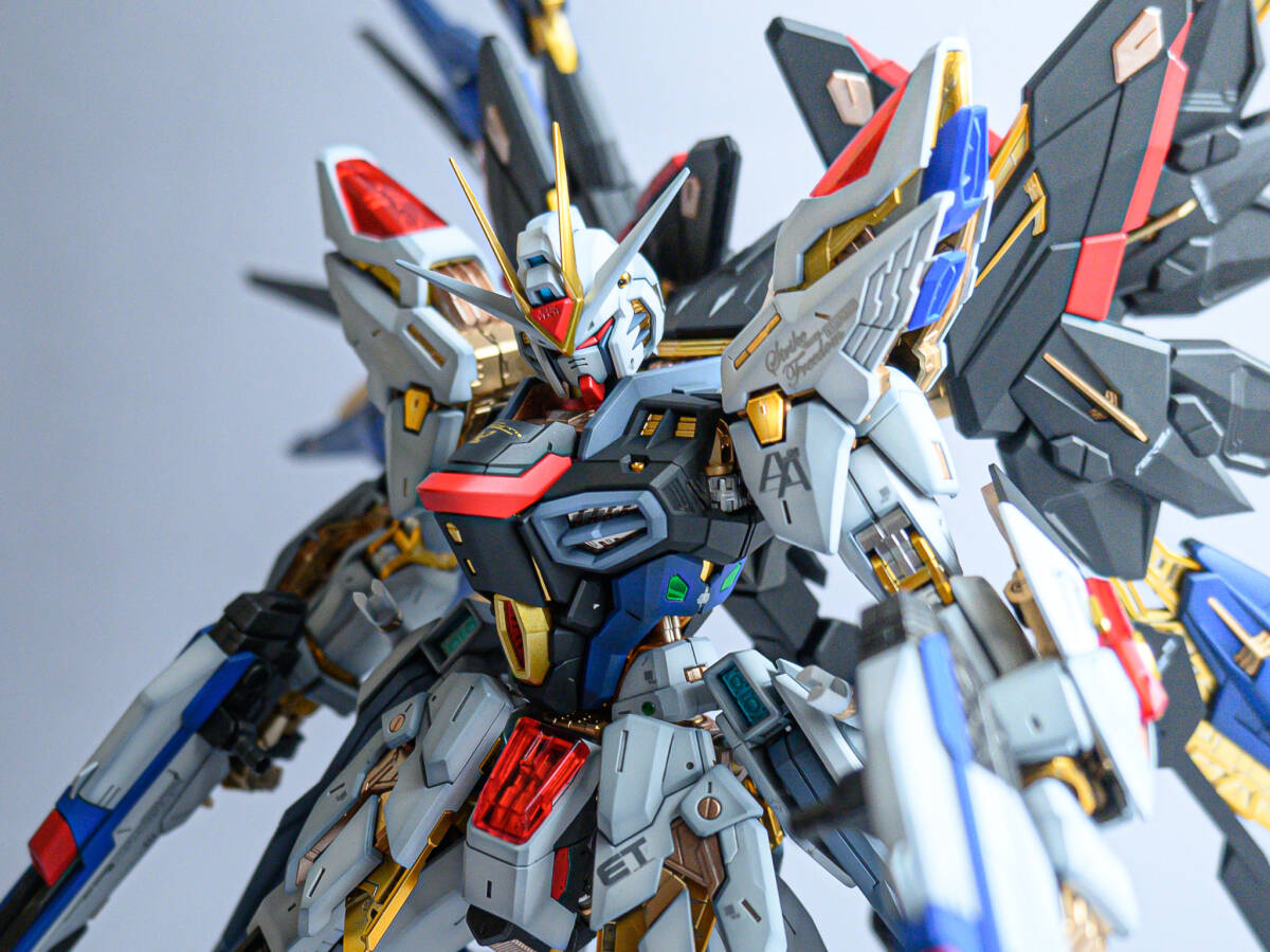 完成品】MGEX 1/100 ストライクフリーダムガンダム 塗装済 完成品】MGEX 1/100 ストライクフリーダムガンダム 塗装済