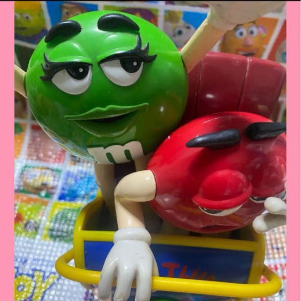 M&M'Sディスペンサー　訳あり　ジェットコースター