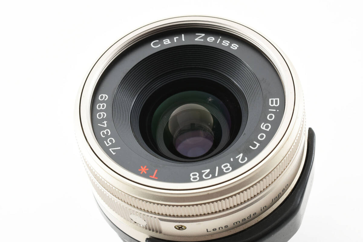 CONTAX コンタックス Carl Zeiss Biogon 28mm F2.8 T* カールツァイス ビオゴン カメラレンズ 単焦点レンズ 2095122_画像10