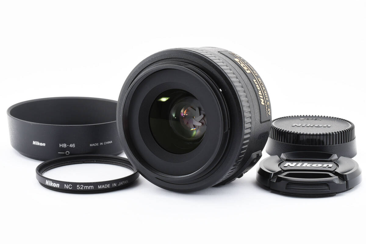 Nikon AF-S DX NIKKOR 35mm F1.8G 単焦点 標準レンズ Fマウント ニコン 2100075の画像1