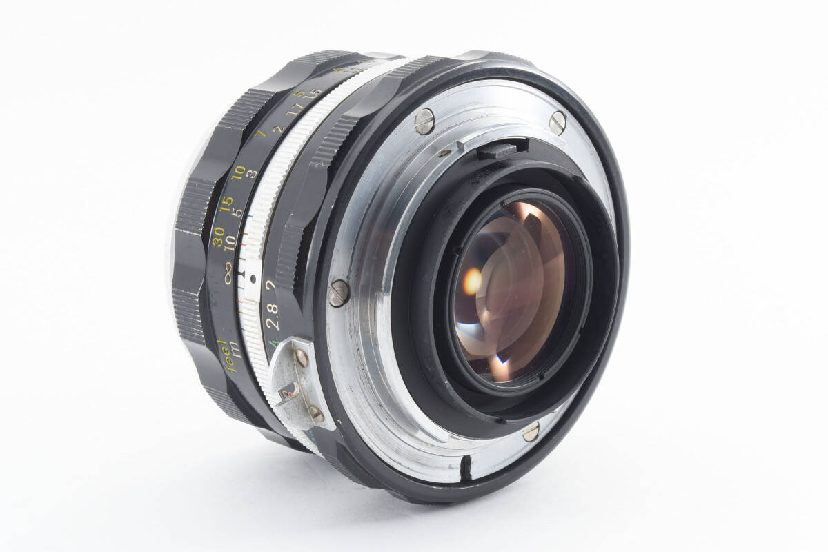 Nikon ニコン F NIKKOR-H Auto 1:2 f=50mm MF レンズ 紙箱 2105599の画像7