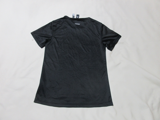 O-839★アディダス・AEROREADY♪黒色/半袖Tシャツ(L)★の画像3