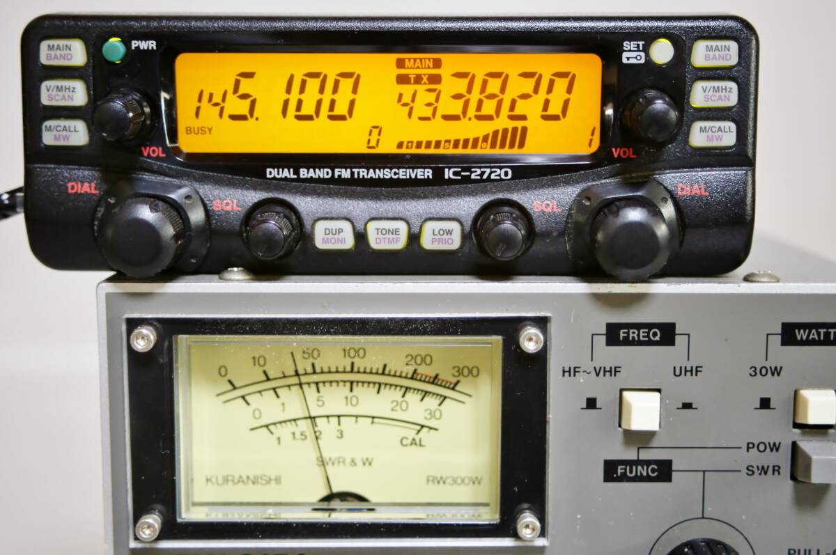 Yahoo!オークション - アイコム IC-2720 144/430MHz 20W 無線機 Yahoo!オークション - アイコム IC-2720 144/430MHz 20W 無線機
