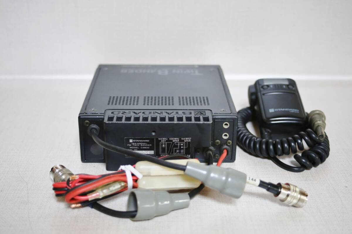 STANDARD C5600 144/430MHz 無線機 Jなし 受信改造済み 100～999MHz の画像5