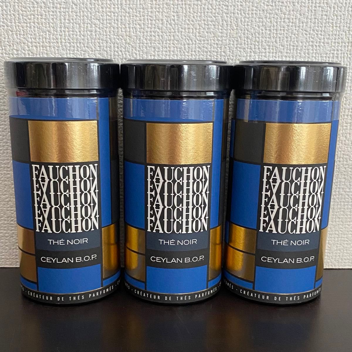 【フォション】紅茶　茶葉　セイロンB.O.P   120g 3缶セット