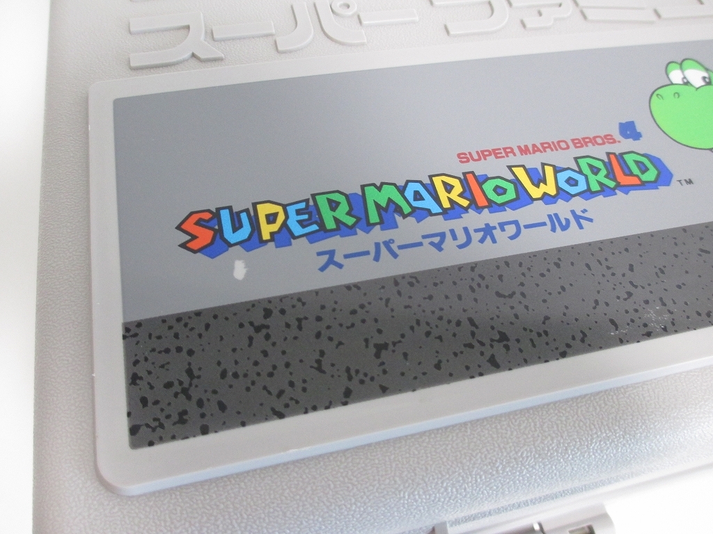 SFC■スーパーマリオワールド スーパーファミコン本体 カセット 収納ケース_画像6