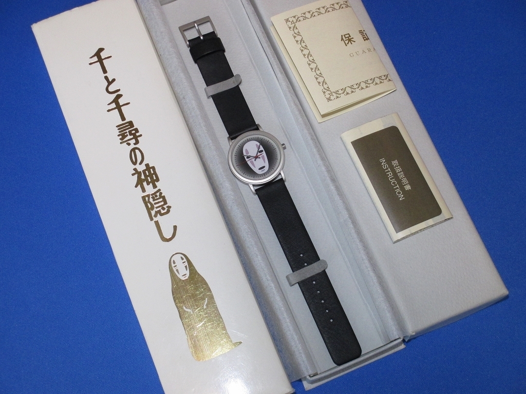 腕時計■千と千尋の神隠し カオナシ　スタジオジブリ 7N01-8A40_画像2